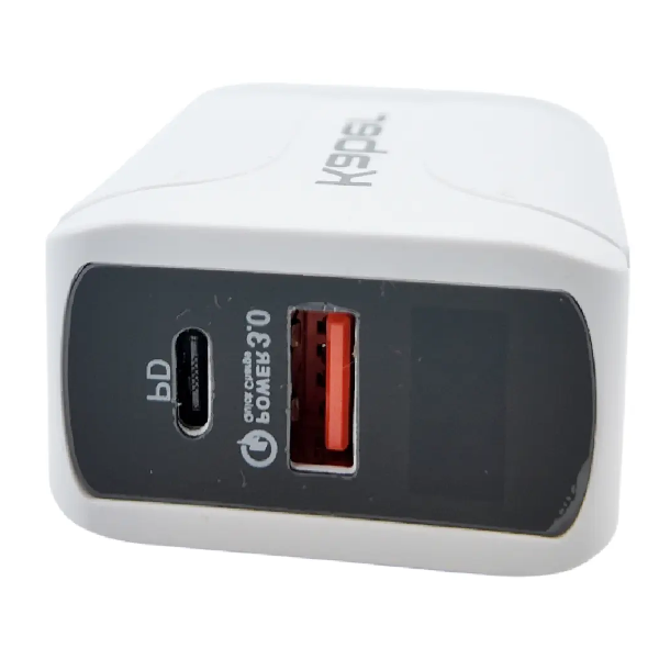 Cargador Celular Carga Rápida 30W USB + USB-C Dual - Imagen 3