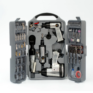 Kit Herramientas Neumáticas Oryx 71 Piezas Profesional Con Accesorios