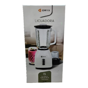 Licuadora Eléctrica Oryx Or-1005 1.5l Con Jarra De Vidrio