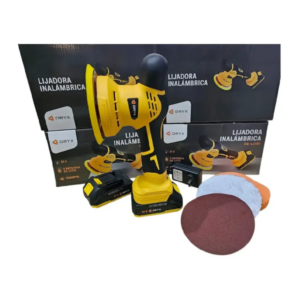 Lijadora Inalámbrica Oryx OR-LJ100 21V Profesional Para Madera