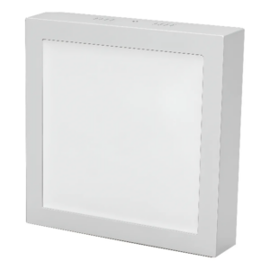 El plafón LED Candela cuadrado de 18W luz cálida (1600 lúmenes)