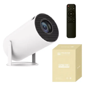 Proyector HY300 8000 Lúmenes WiFi Blanco Full HD
